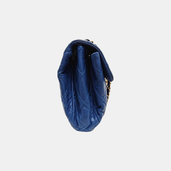Quilted Calfskin Blue