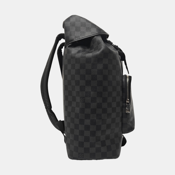 ZACK Damier Graphite Coated Canvas Gray