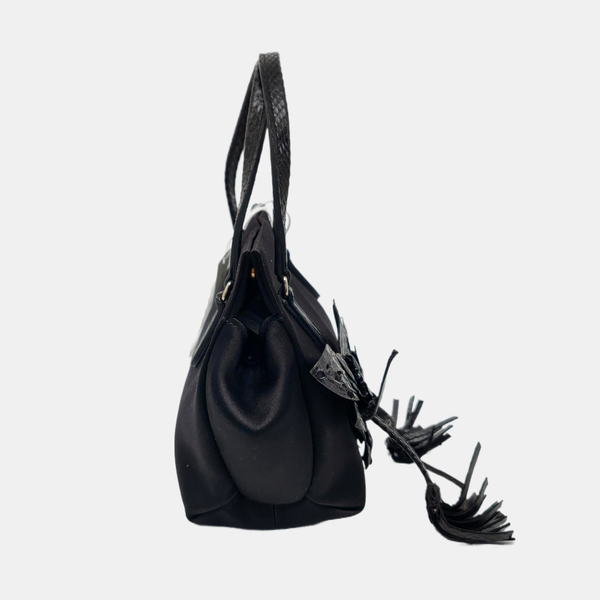 Silk Satin Black