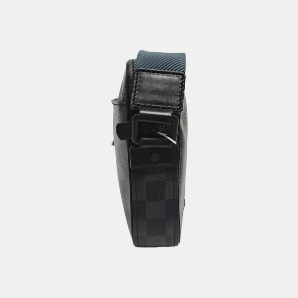 ALPHA Damier Graphite Coated Canvas Gray