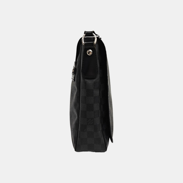 DANIEL Damier Graphite Coated Canvas Gray