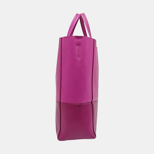 VERTICAL CABAS Mini Calfskin Pink