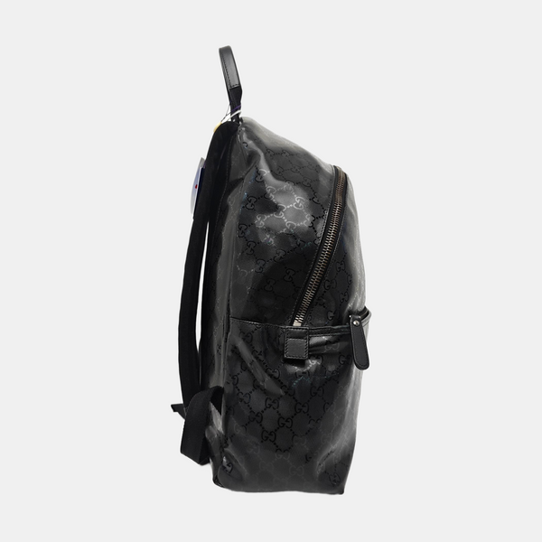 Signature Monogram Coated Canvas Black