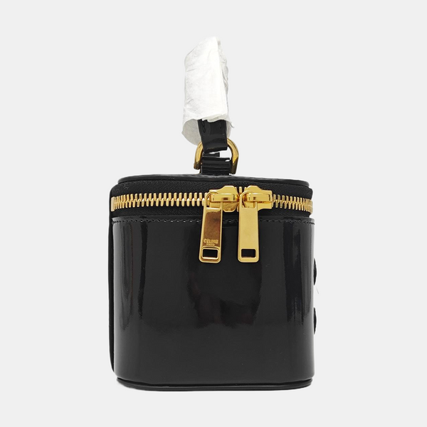 TRIOMPHE Mini Patent Leather Black