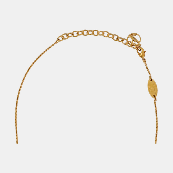 LV & ME Brass Gold Necklace