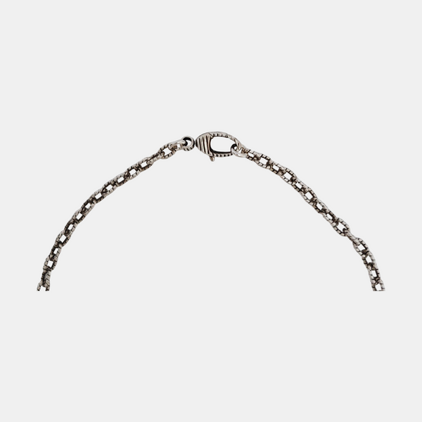 Interlocking G 925 Sterling Silver Necklace