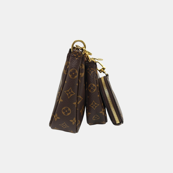MULTI Monogram Coated Canvas Brown