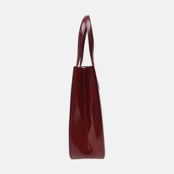 Calfskin Tote Bag Red