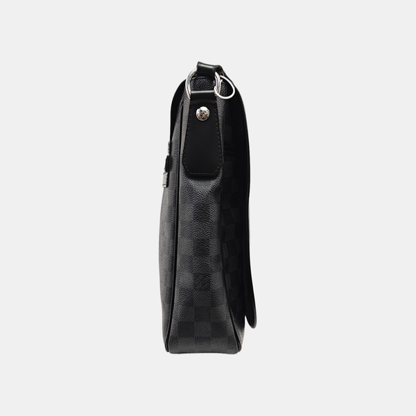 DANIEL Damier Graphite Coated Canvas Gray