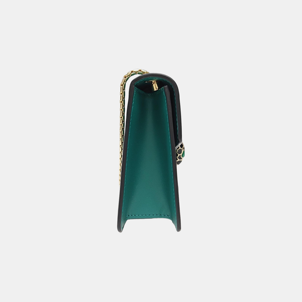 SERPENTI FOREVER Small Calfskin Green