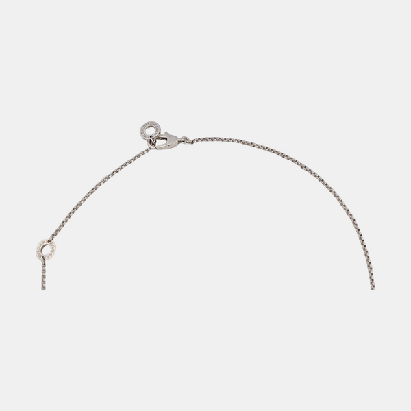 CROCE 18k White Gold Silver Necklace
