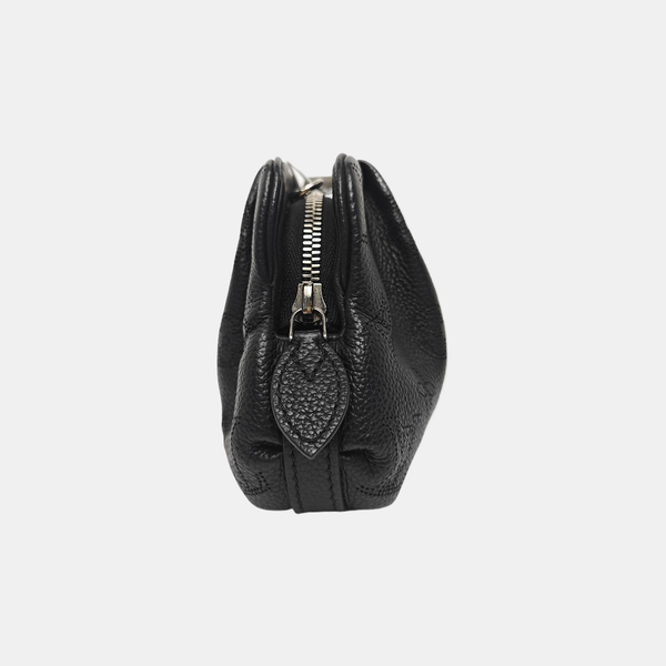 SCALA Mini Monogram Calfskin Black