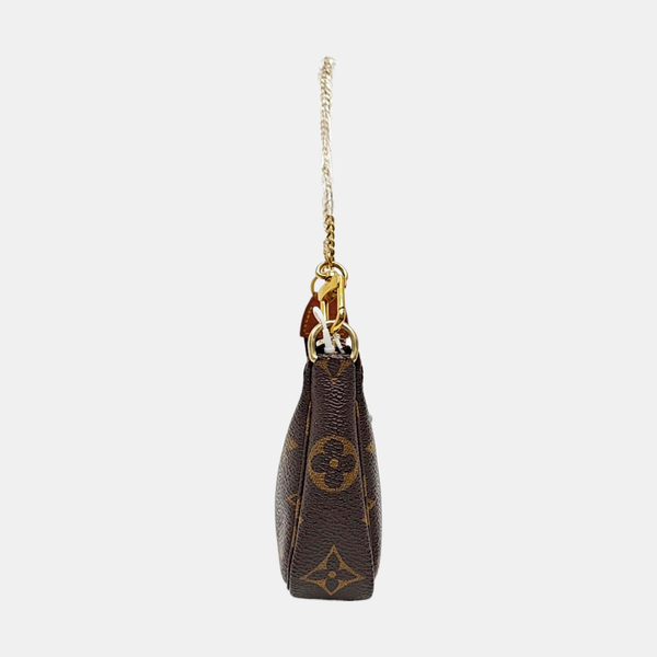 ACCESSOIRES Mini Monogram Coated Canvas Brown