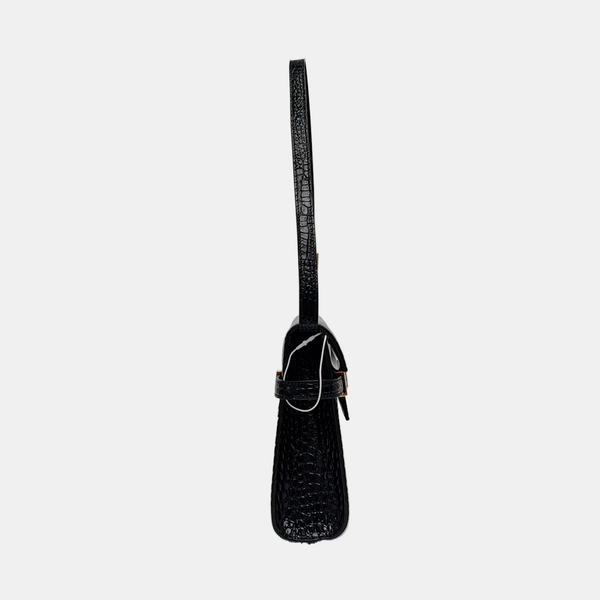 MANHATTAN Small Calfskin Black