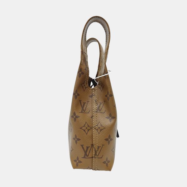 ATLANTIS BB Monogram Coated Canvas Brown