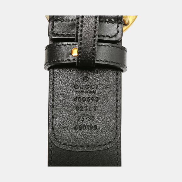 Leather Belt Beige