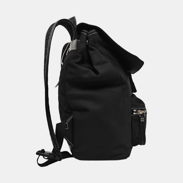 Nylon Backpack Black