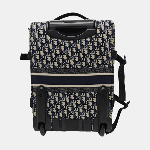 Diortravel Mini Oblique Fabric Blue