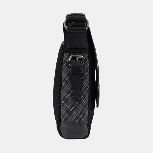 Fabric Shoulder Bag Black