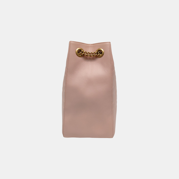 GG Marmont Quilted Calfskin Pink