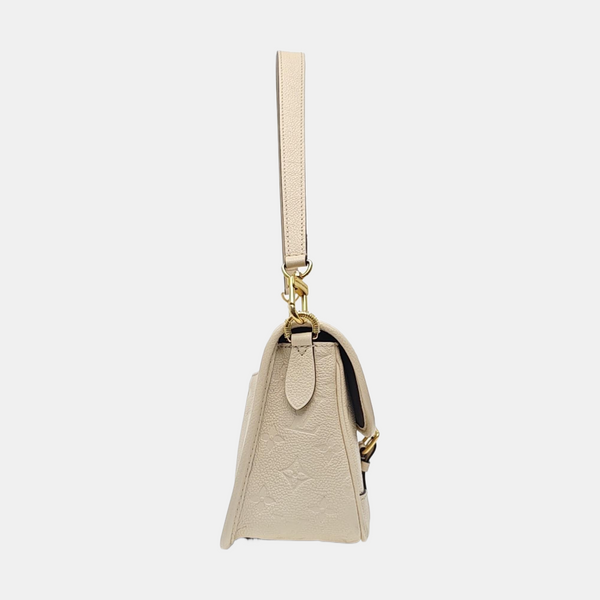 DIANE Monogram Calfskin Beige
