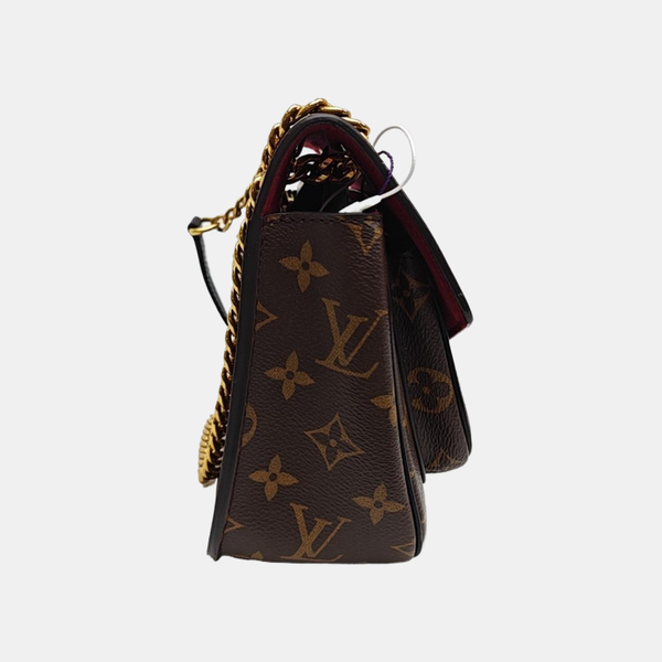 PASSY Monogram Coated Canvas Brown