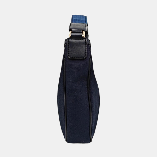 Canvas Top Handle Bag Blue