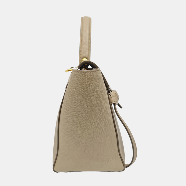 BELT Micro Calfskin Beige