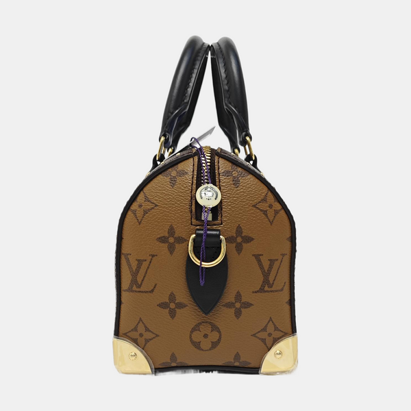 SPEEDY TRUNK 20 Monogram Coated Canvas Brown