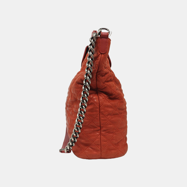 HAMPTONS CC Quilted Calfskin Red