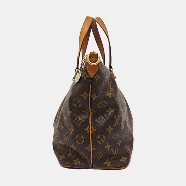 PALERMO PM Monogram Coated Canvas Brown