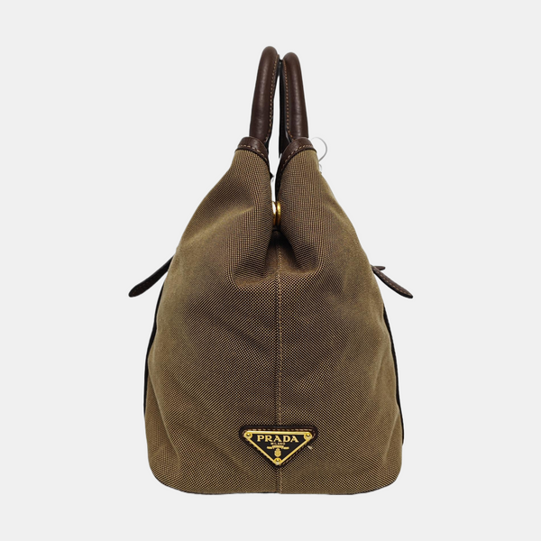 Canvas Tote Bag Brown