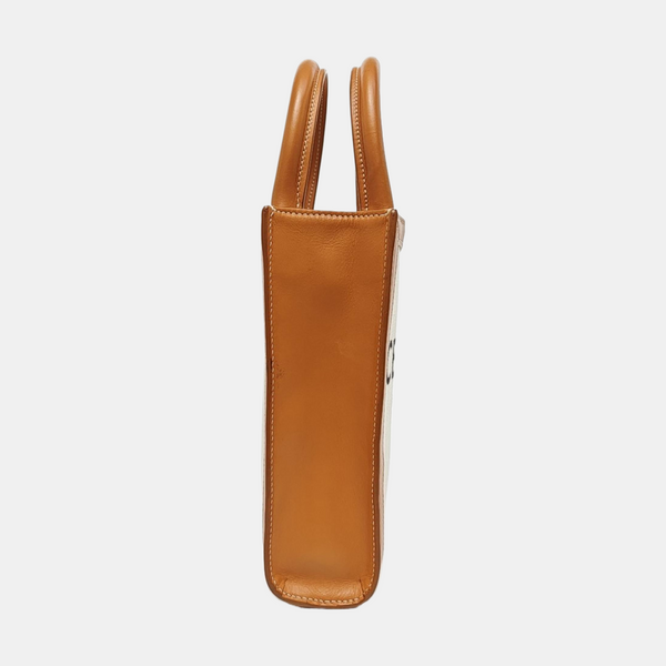 CABAS CELINE Mini Canvas White