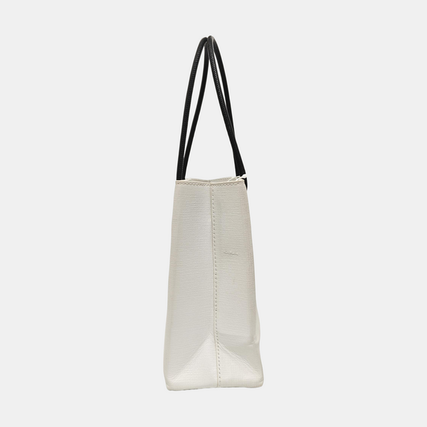 Shopping Bag Super Mini Calfskin White