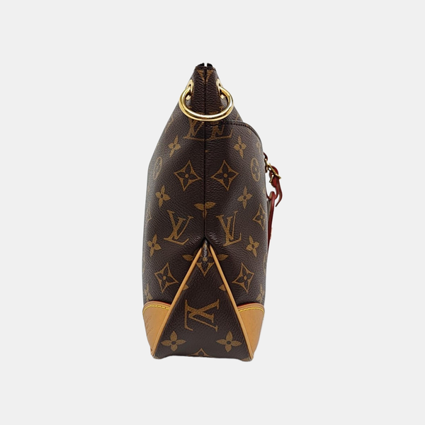 ODEON PM Monogram Coated Canvas Brown