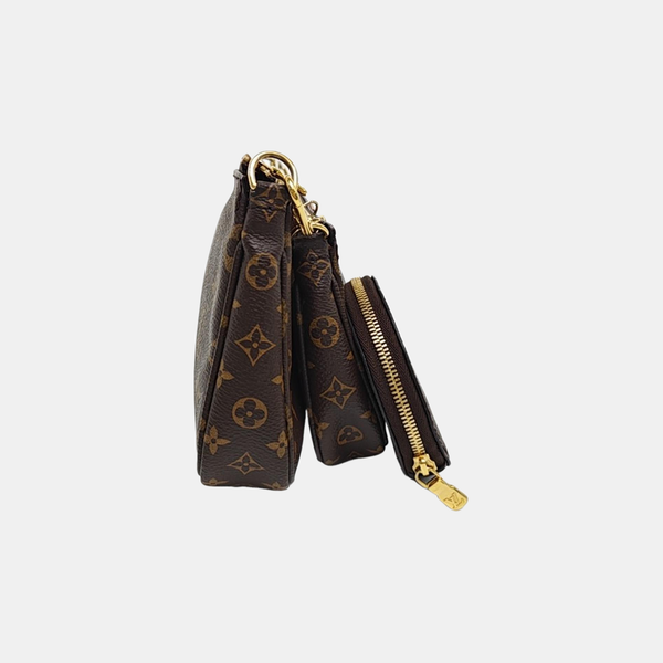 MULTI Monogram Coated Canvas Brown