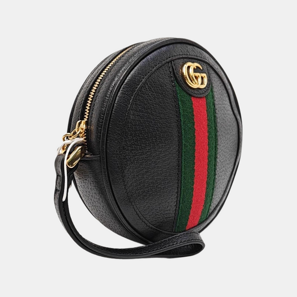 Authenticated pre-owned Ophidia Mini Calfskin Black - Clutch at Looply