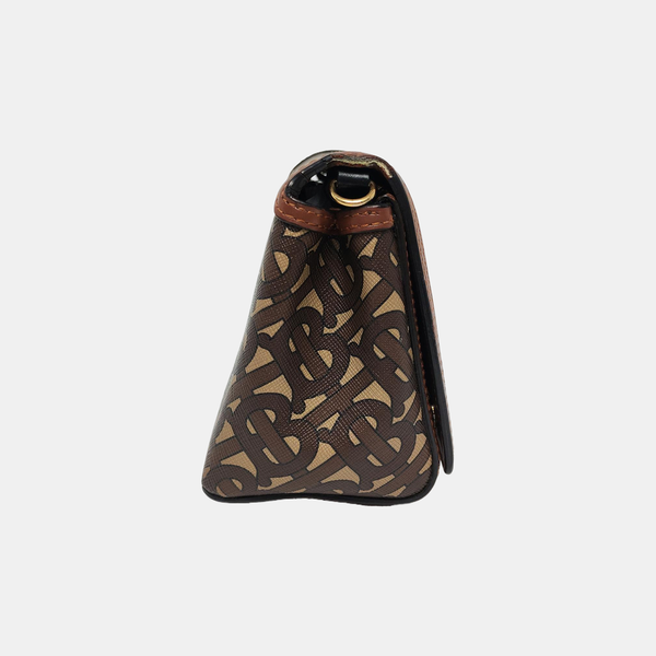 Crossbody Bag Coated Canvas Multicolor