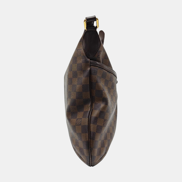 BLOOMSBURY PM Damier Ebene Coated Canvas Brown