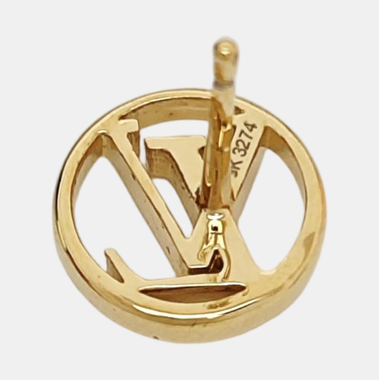 Metal Gold Stud Earrings