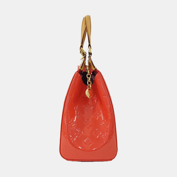 BREA MM Monogram Patent Leather Pink