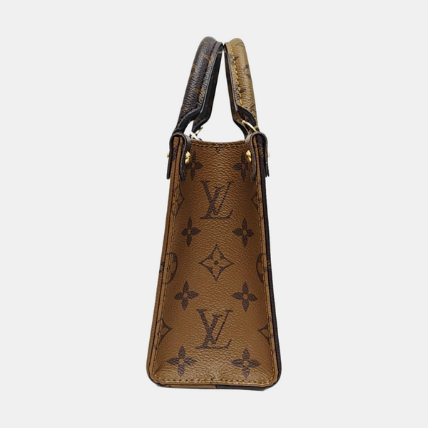 ONTHEGO BB Monogram Coated Canvas Brown