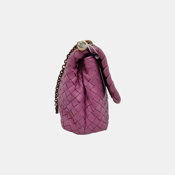 Authenticated pre-owned Olimpia Lambskin Purple - Shoulder Bag at Looply