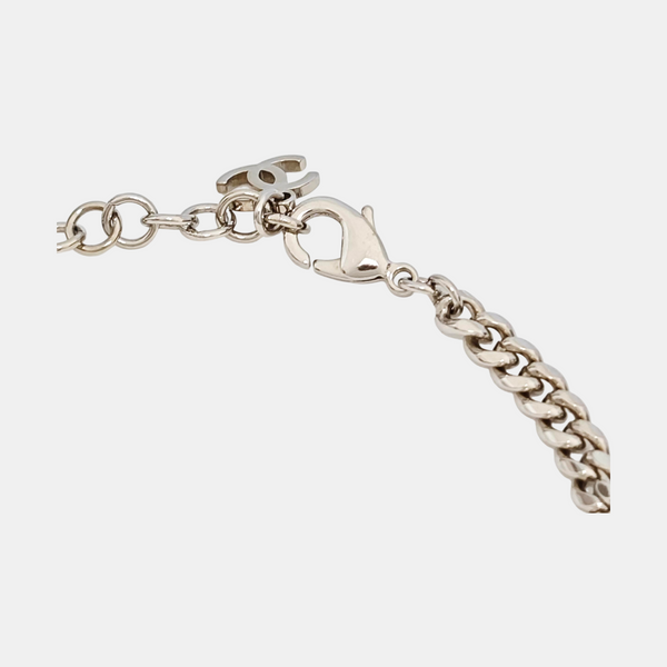 Authenticated pre-owned Silver Tone Metal Silver Necklace - Necklace at Looply