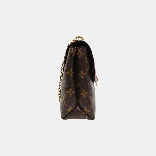 SAINT PLACIDE Monogram Coated Canvas Brown