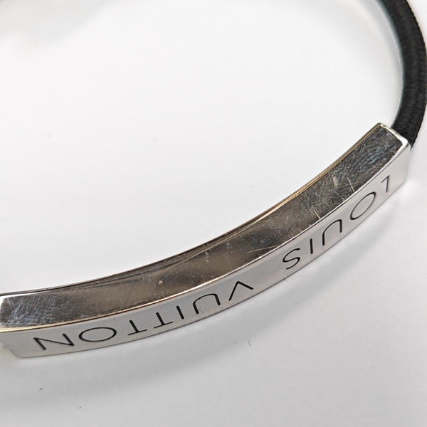 SPACE LV Metal Silver Bangle
