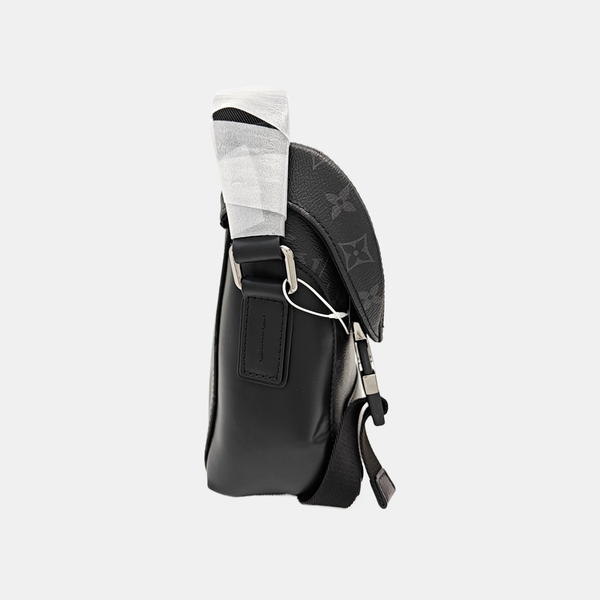 VOYAGER PM Monogram Coated Canvas Black