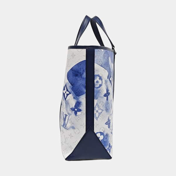 WEEK-END GM Monogram Coated Canvas Blue