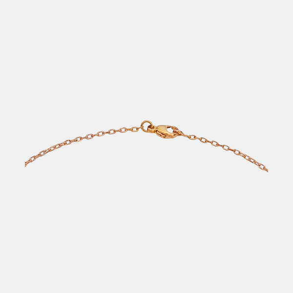 Pop H Metal Rose Gold Necklace
