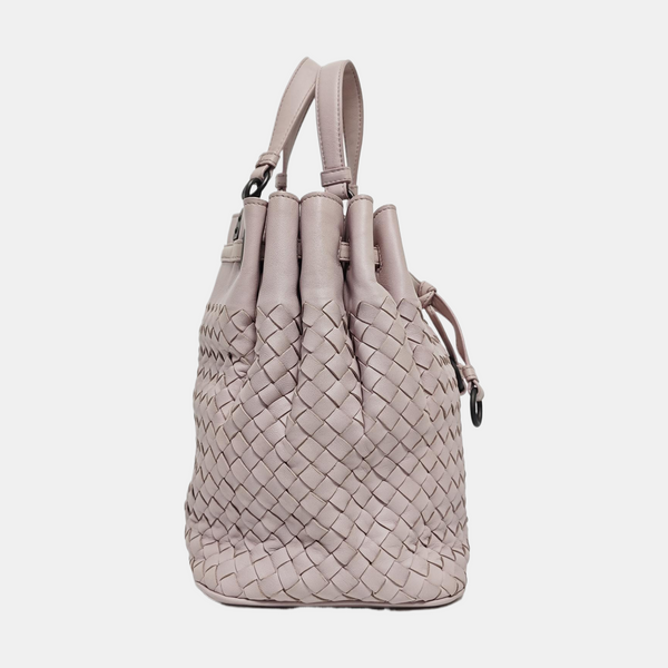 Lambskin Shoulder Bag Purple